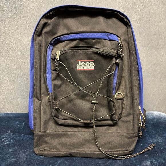 Jeep Travel Equipment Backpack Outdoors Nature Woods Hiking Mountains Rough Road - Picture 1 of 16